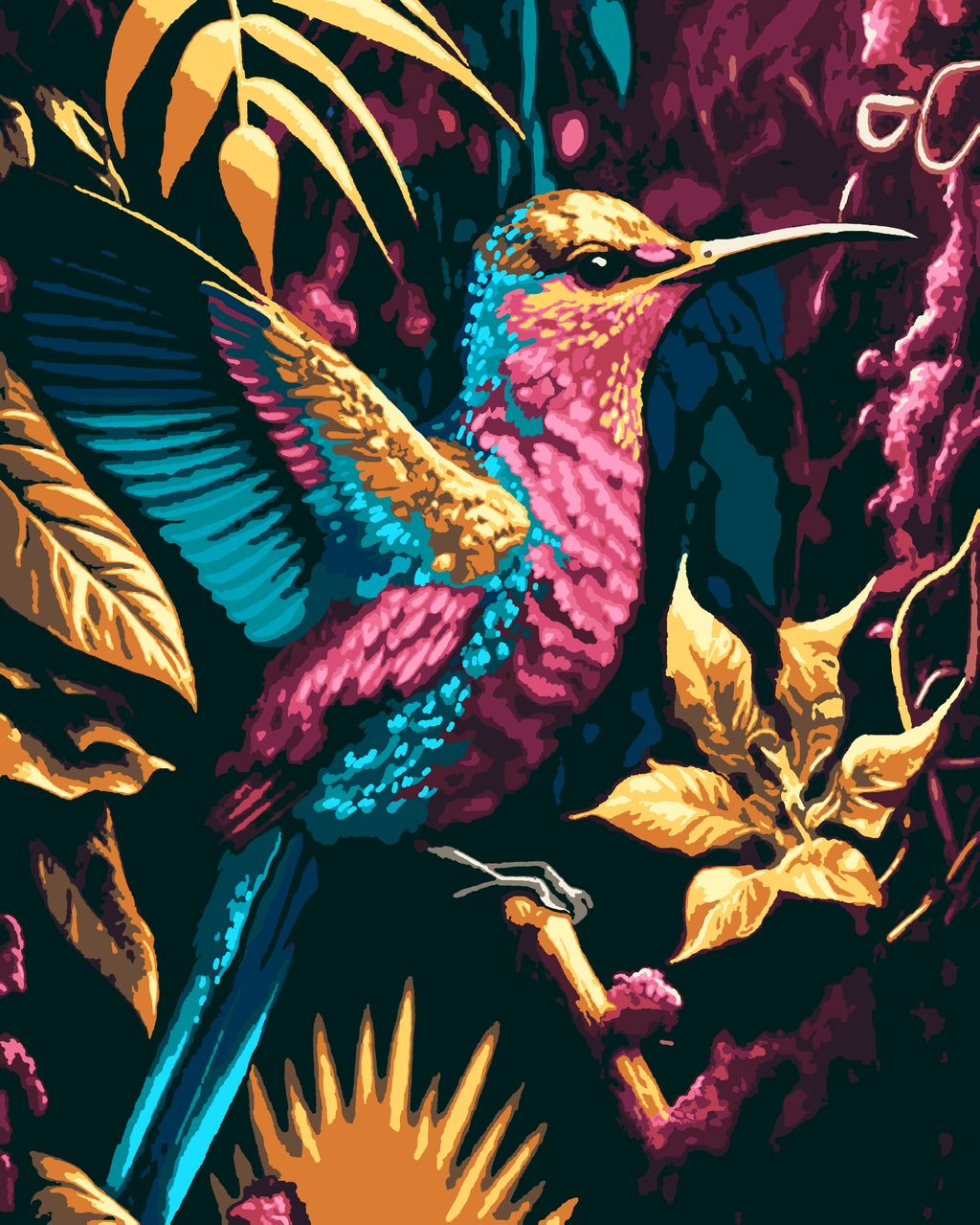 Сяюча колібрі