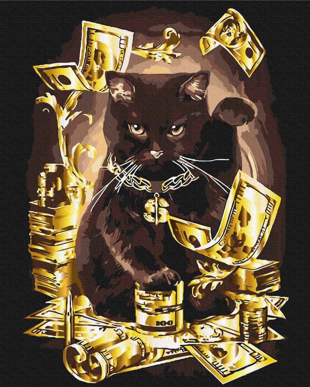Грошовий кіт GOLD